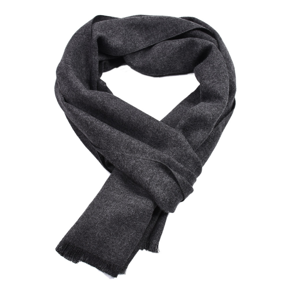 Muffler Men Wool - Düz Renk Kaşmir Eşarp Kış Sıcak