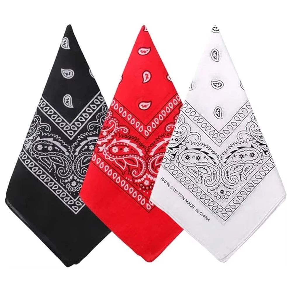 Handkerchief Cotton Men - Unisex Erkek Kadın Bandana Saç Bandı,