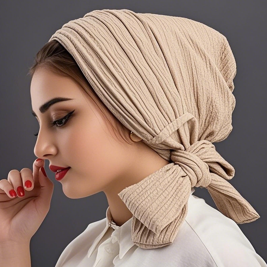 Head Wrap Turban - Kadınlar için Lüks Bahar Düğümü Türban