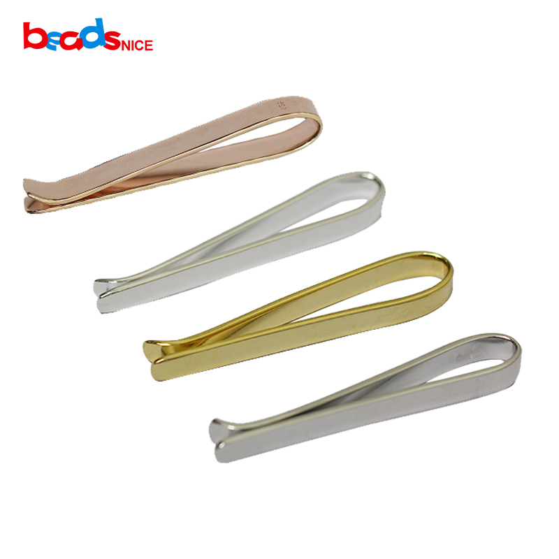Tie Clip Silver - Beadsnice saf 925 ayar gümüş kravat
