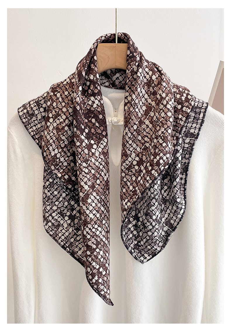 Muffler Men Wool - 70% Yün 30% Ipek Eşarplar Kadınlar
