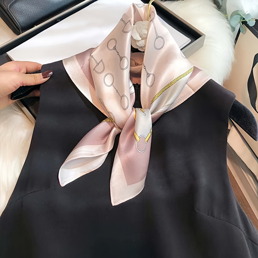 Scarf Silk Square - Lüks % 100% Saf Ipek Kare