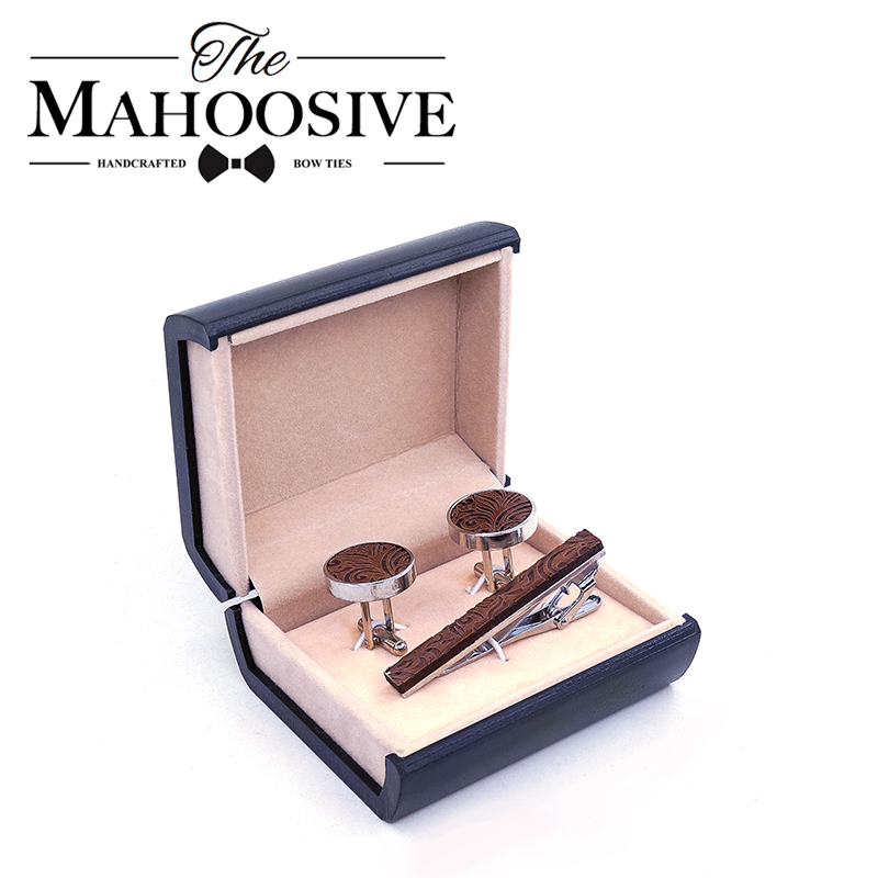 Tie Bar Set Gift - 2019 kol düğmeleri kravat klipler SET