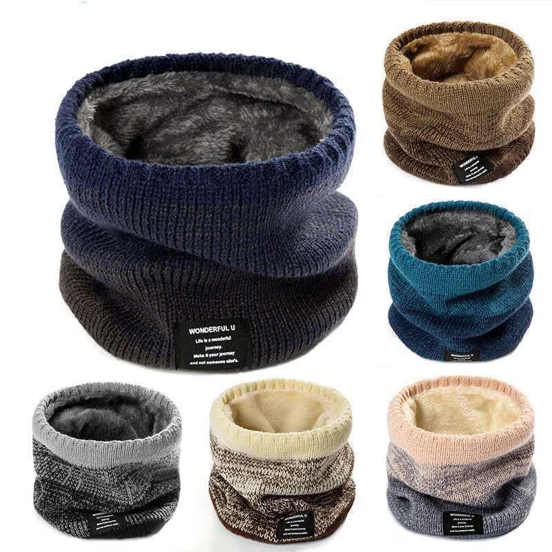 Handkerchief Cotton Men - Erkekler için kış Eşarp Polar Halka
