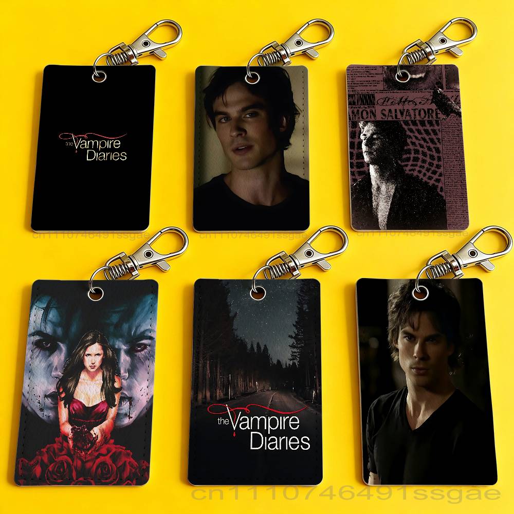 Lanyard Badge Holder - V-Vampire D-Diaries kart tutucu anahtarlık rozet