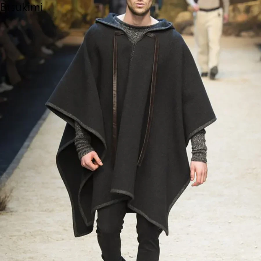 Muffler Men Wool - Yeni 2025 erkek Sonbahar Kış Şal