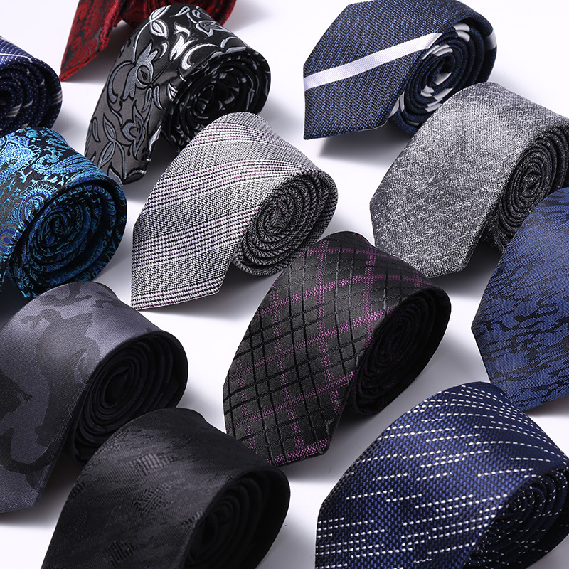 Skinny Tie Men - Lüks Sıska 6 CM Erkek Kravat