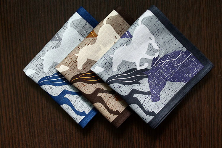 Handkerchief Cotton Men - Kaliteli Japonya Pamuk mendil, Atlar çalışma