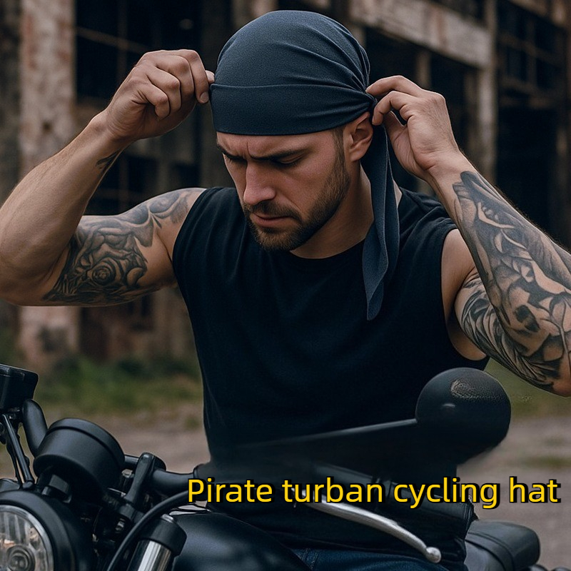 Bandana Doo Rag - Erkekler İçin Hızlı Kuruyan Korsan Bandanası,