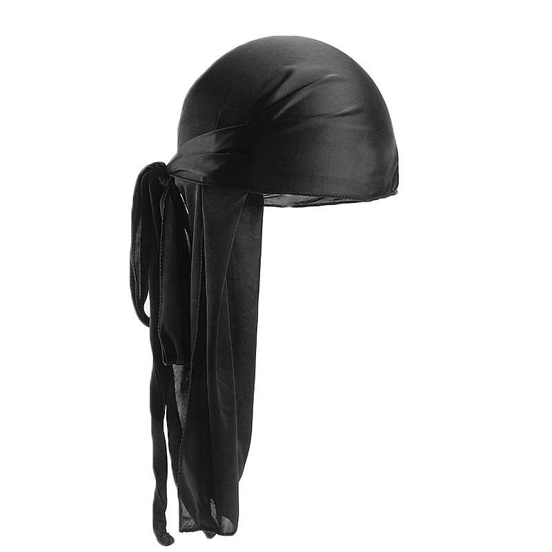 Bandana Doo Rag - 1 adet/grup Unisex Erkek Kadın Saten