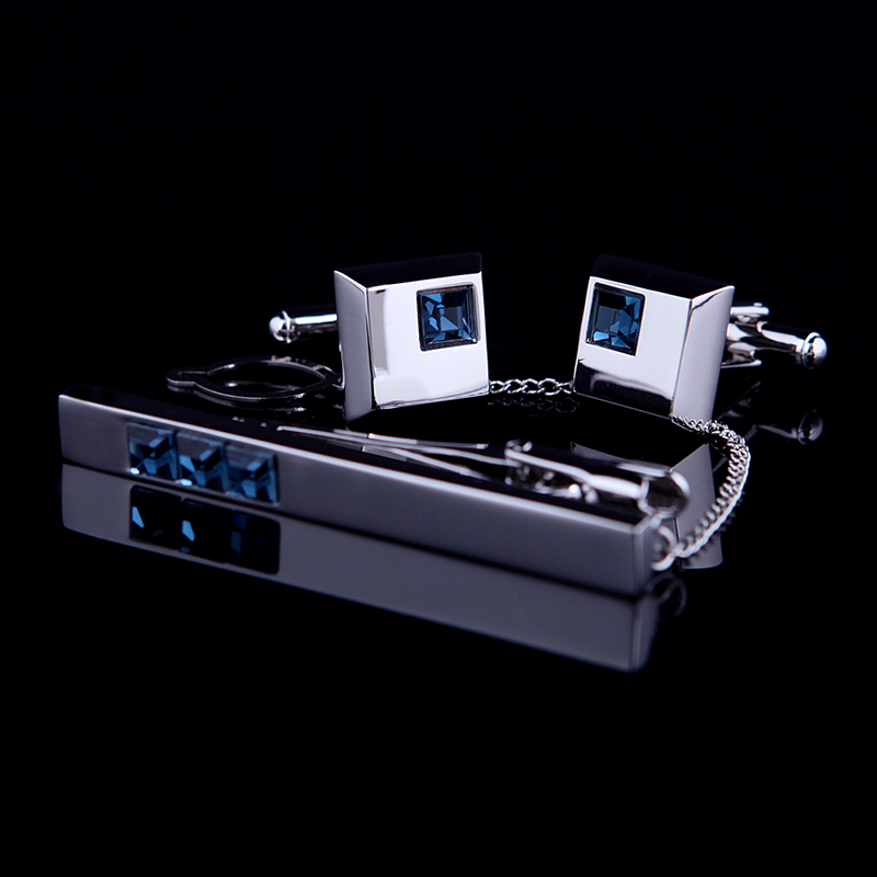 Tie Bar Set Gift - KFLK yüksek kalite kol düğmeleri kravat