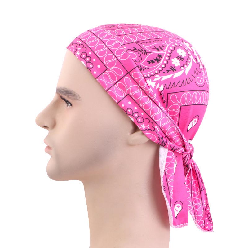 Bandana Doo Rag - Yeni Erkek Kadın Baskılı Durag Du-Rag