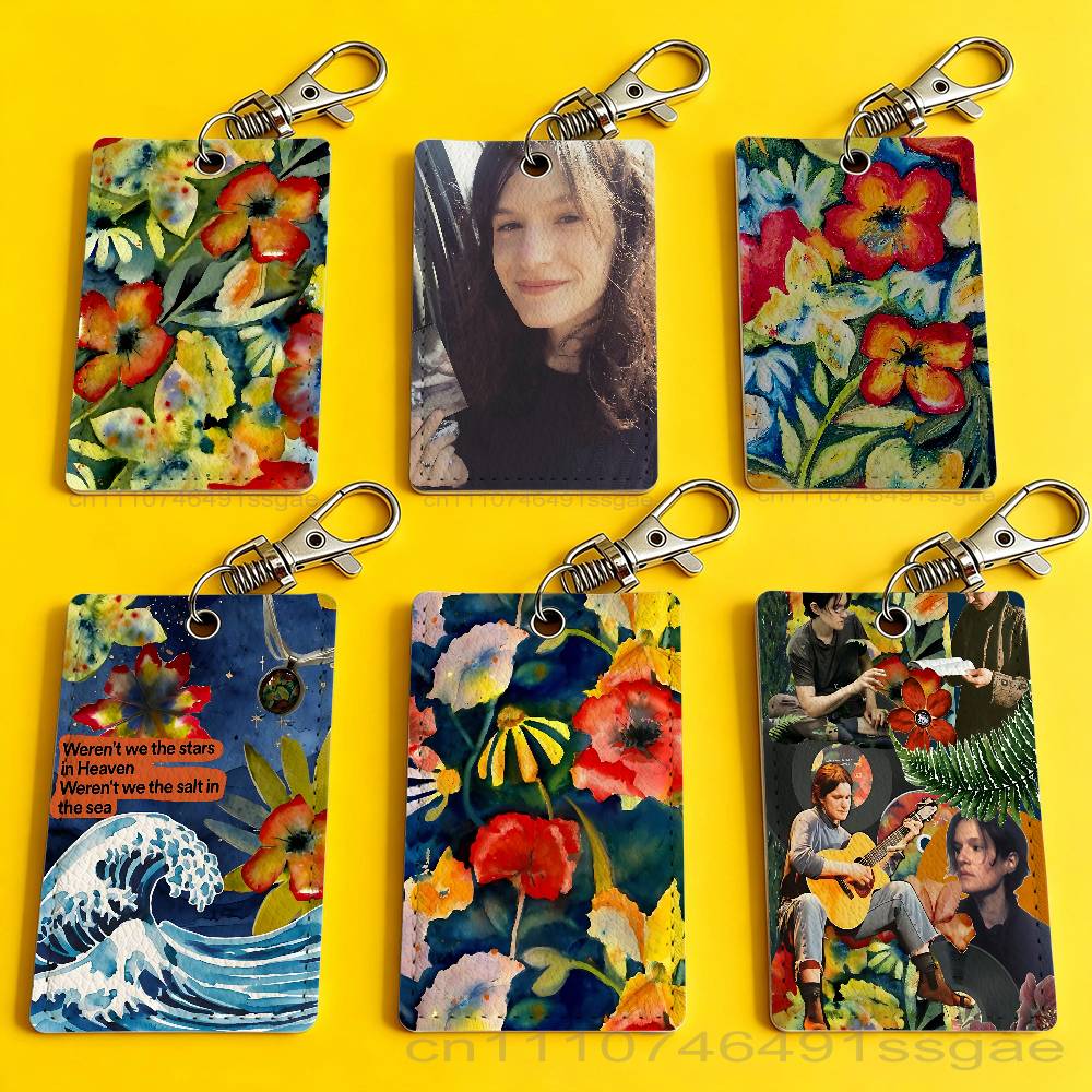 Lanyard Badge Holder - Adrianne Lenker Şarkılar Albümü Kart Tutucu