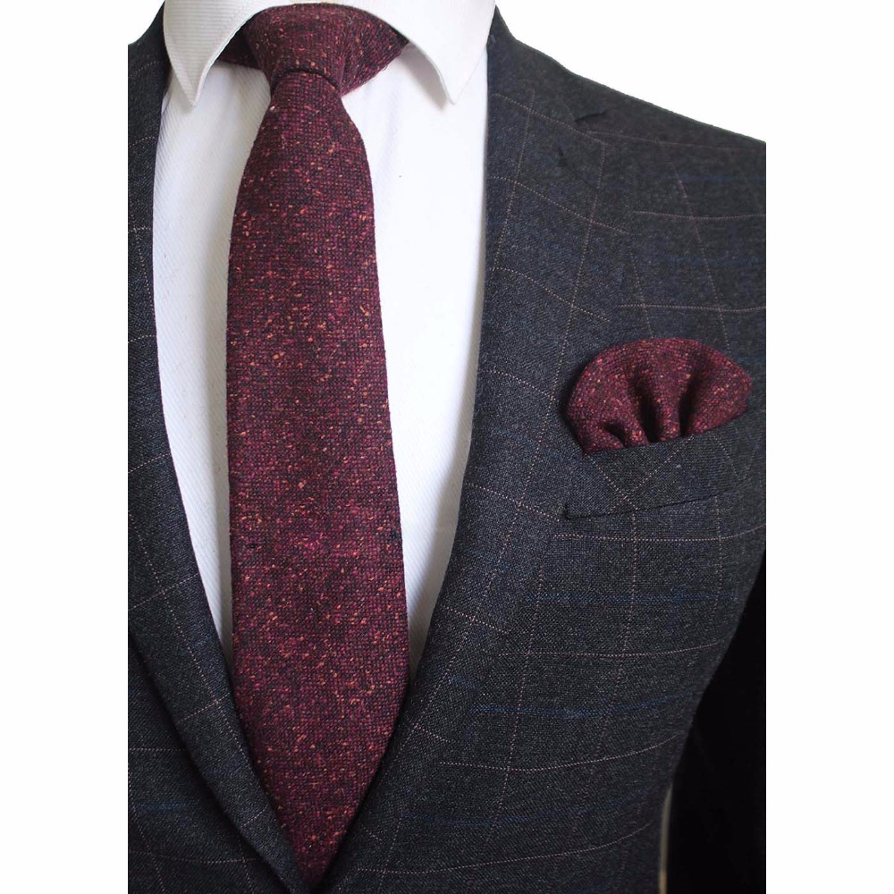 Handkerchief Cotton Men - Ricnais 8 cm Yün Kravat Katı