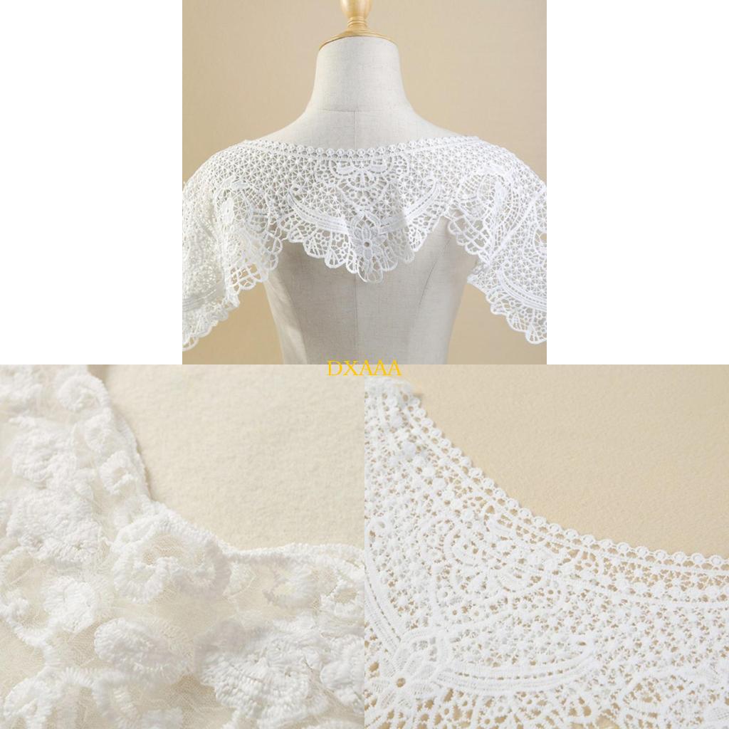 Stole Wedding Shawl - DXAA Kadın Nakış Çiçek Dantel Şal