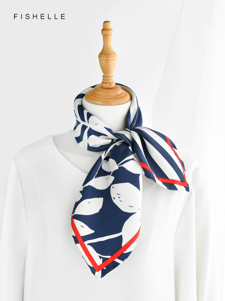 Mavi beyaz çizgili çiçek baskı - Silk Tie Striped incelemesi ve fiyatı