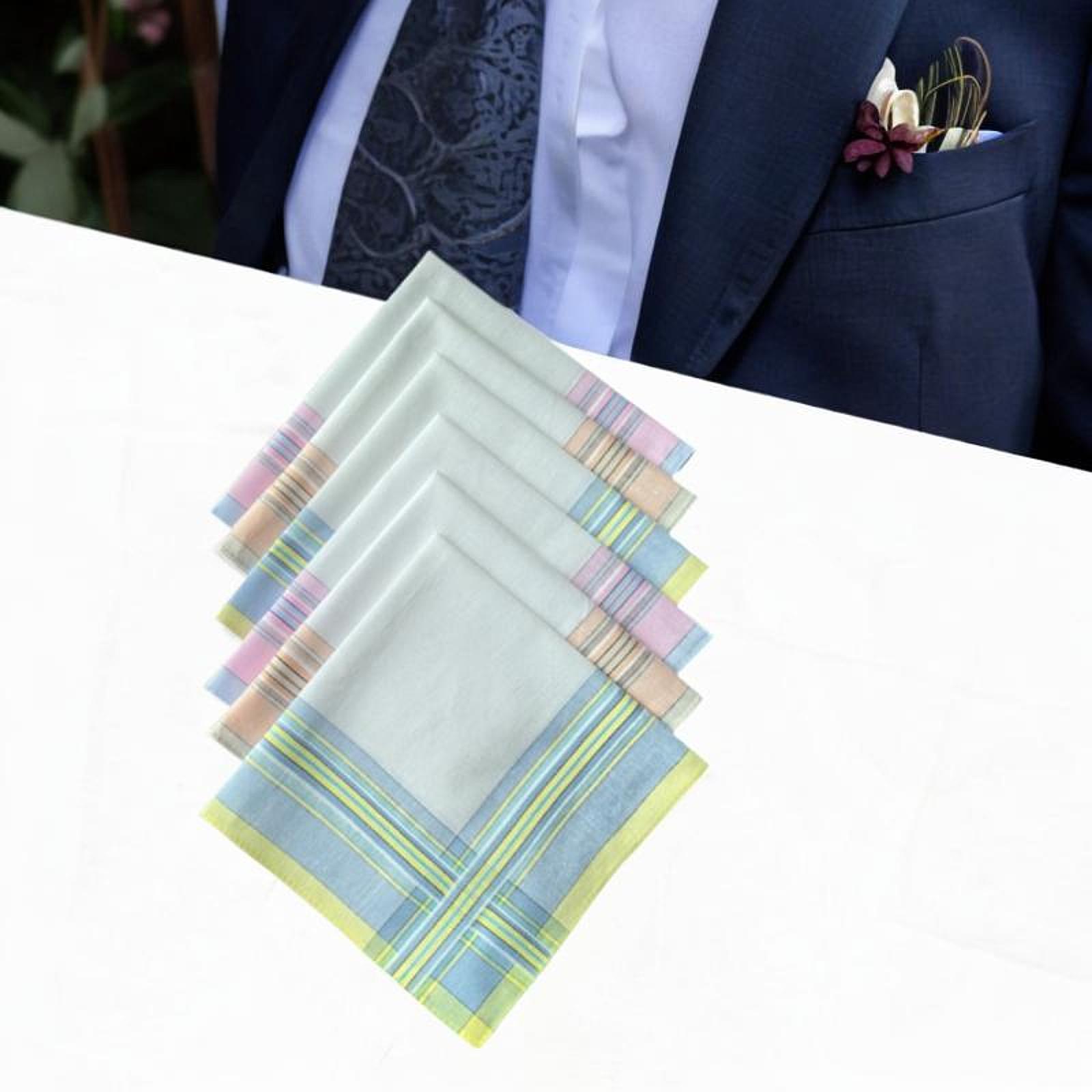 6 Adet Pamuklu Erkek Mendiller - Handkerchief Cotton Men incelemesi ve fiyatı