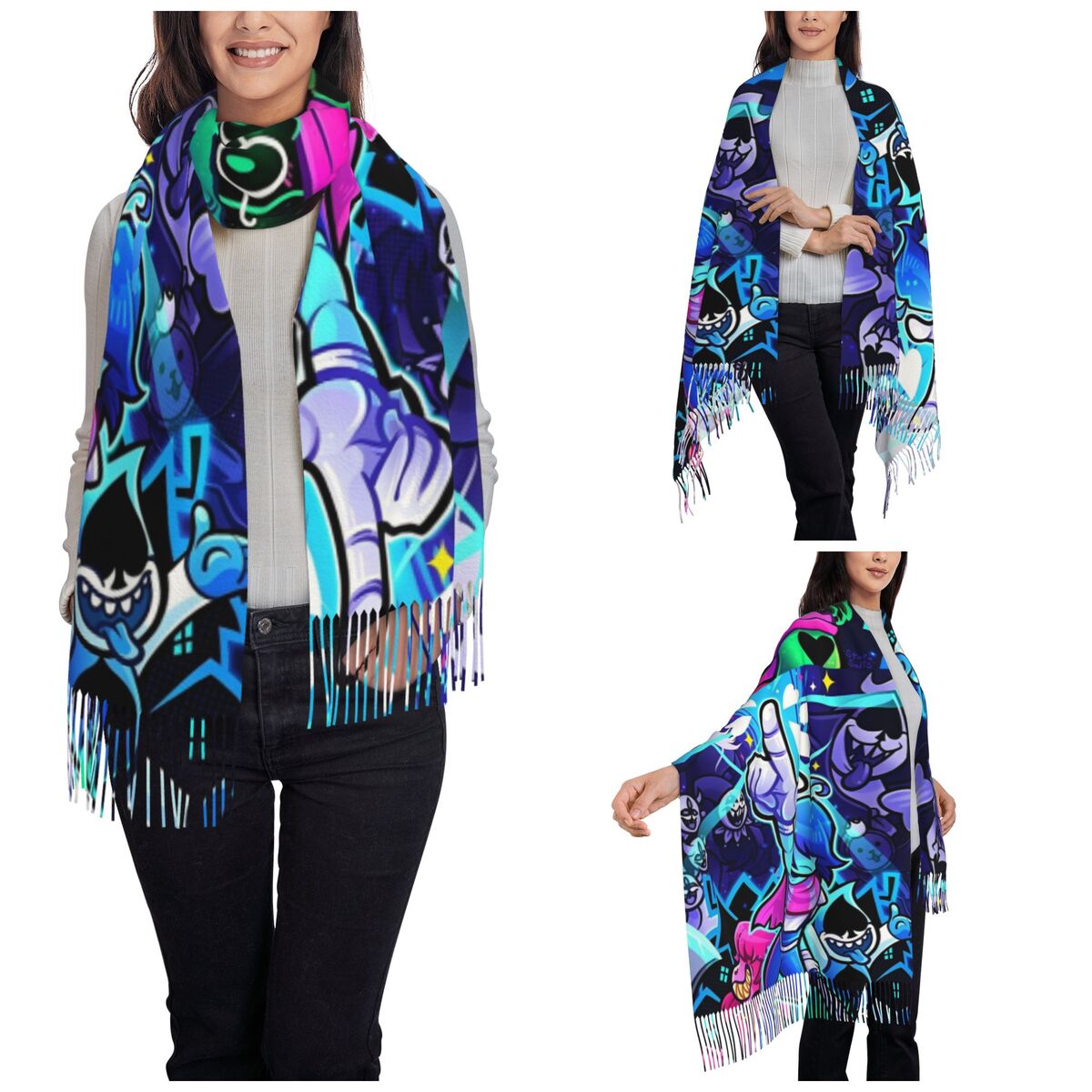 Deltarunes Şal Sarar Bayanlar  - Pashmina Wrap Large incelemesi ve fiyatı