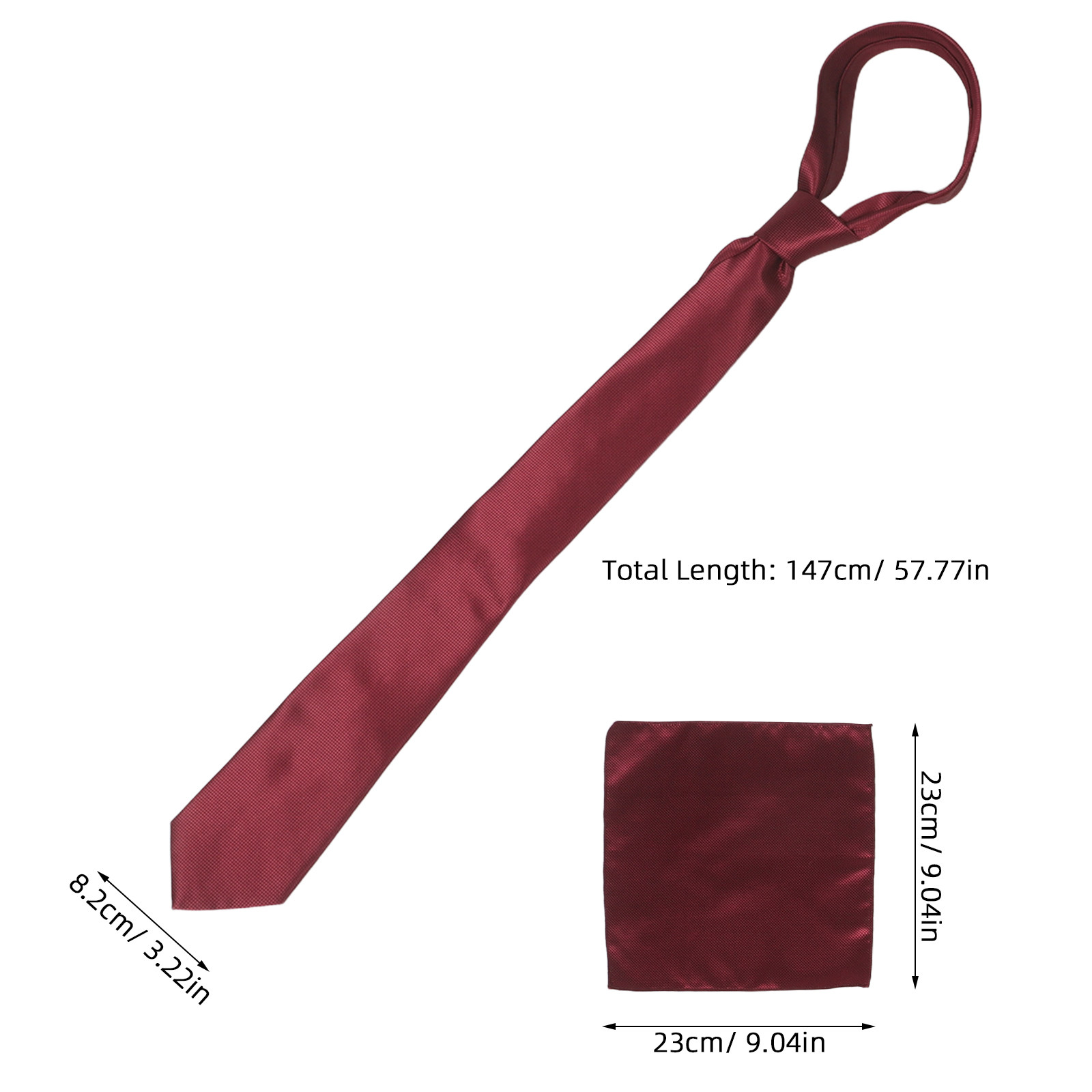 Düz Renk Erkek Kravat Cep Mend - Pocket Square Set incelemesi ve fiyatı