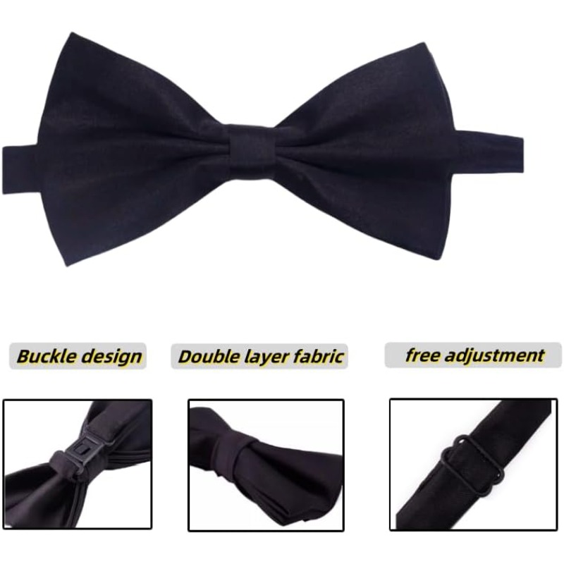1920'ler Erkek Kostümü Fötr Şa - Bow Tie Pre Tied incelemesi ve fiyatı