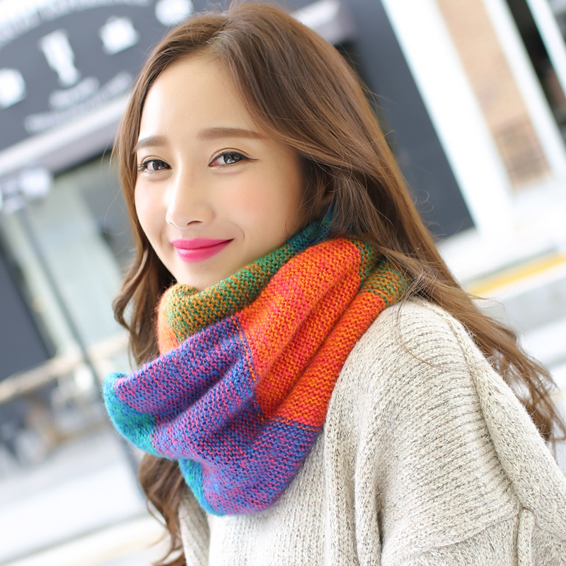 VISROVER renk atkılar kadınlar - Infinity Scarf Knit incelemesi ve fiyatı