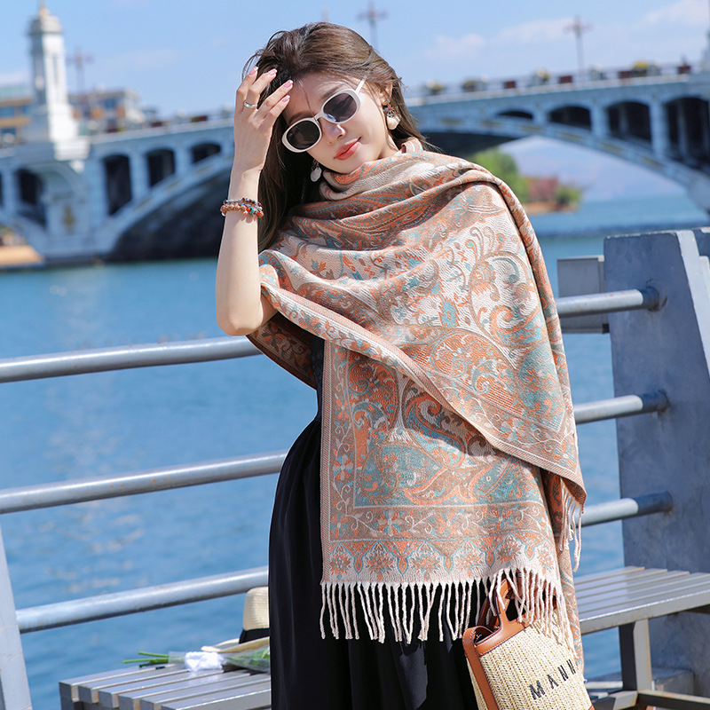 Yeni Bohem Tarzı Kadınlar İçin - Pashmina Wrap Large incelemesi ve fiyatı