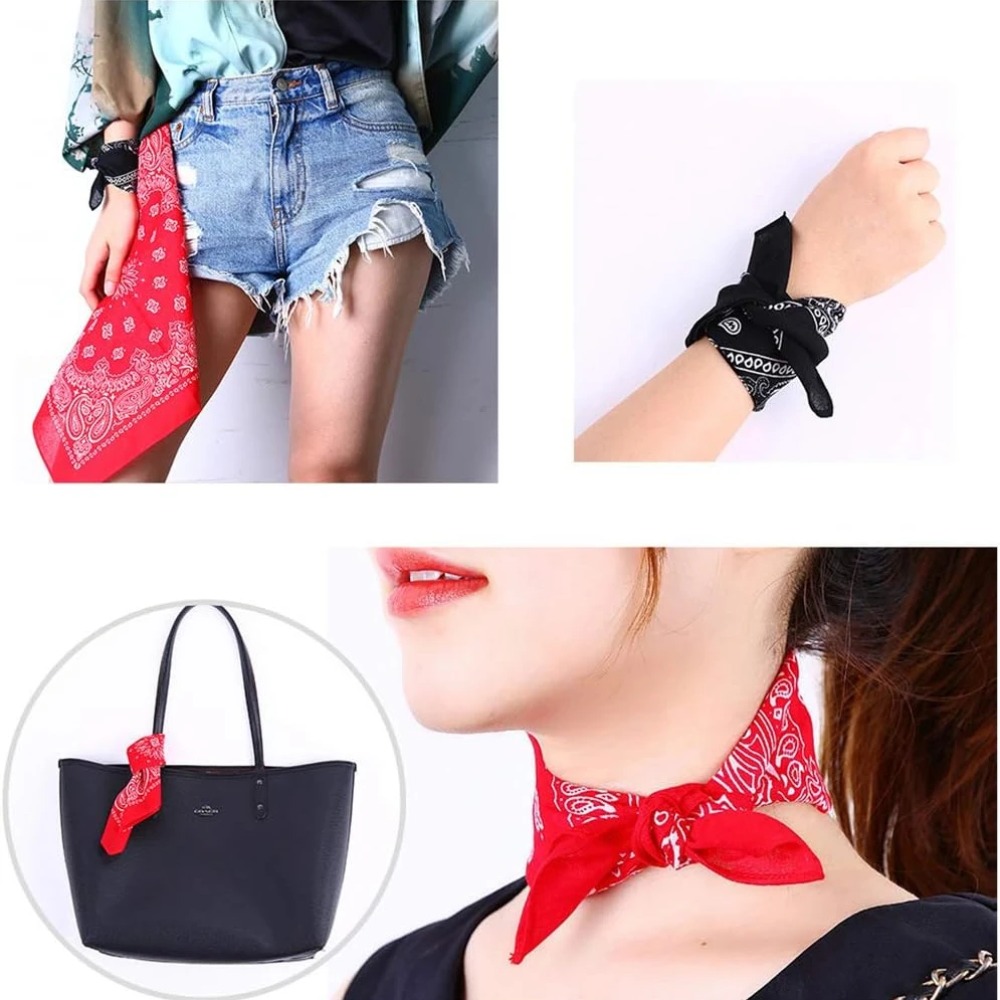 Unisex Erkek Kadın Bandana Saç - Handkerchief Cotton Men incelemesi ve fiyatı