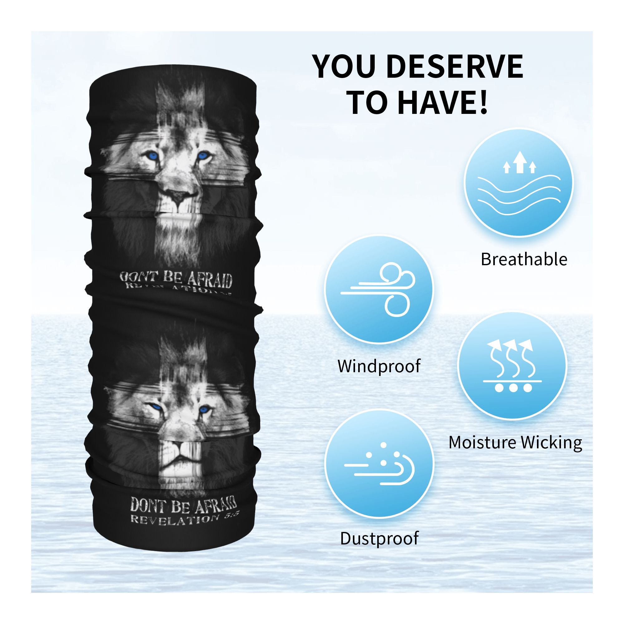 Özel Serin Yahuda Aslanı İsa H - Neck Warmer Tube incelemesi ve fiyatı