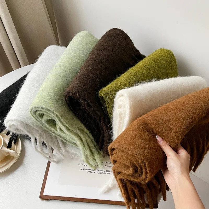 Eşarp Bayan Sonbahar Kış Düz B - Muffler Men Wool incelemesi ve fiyatı