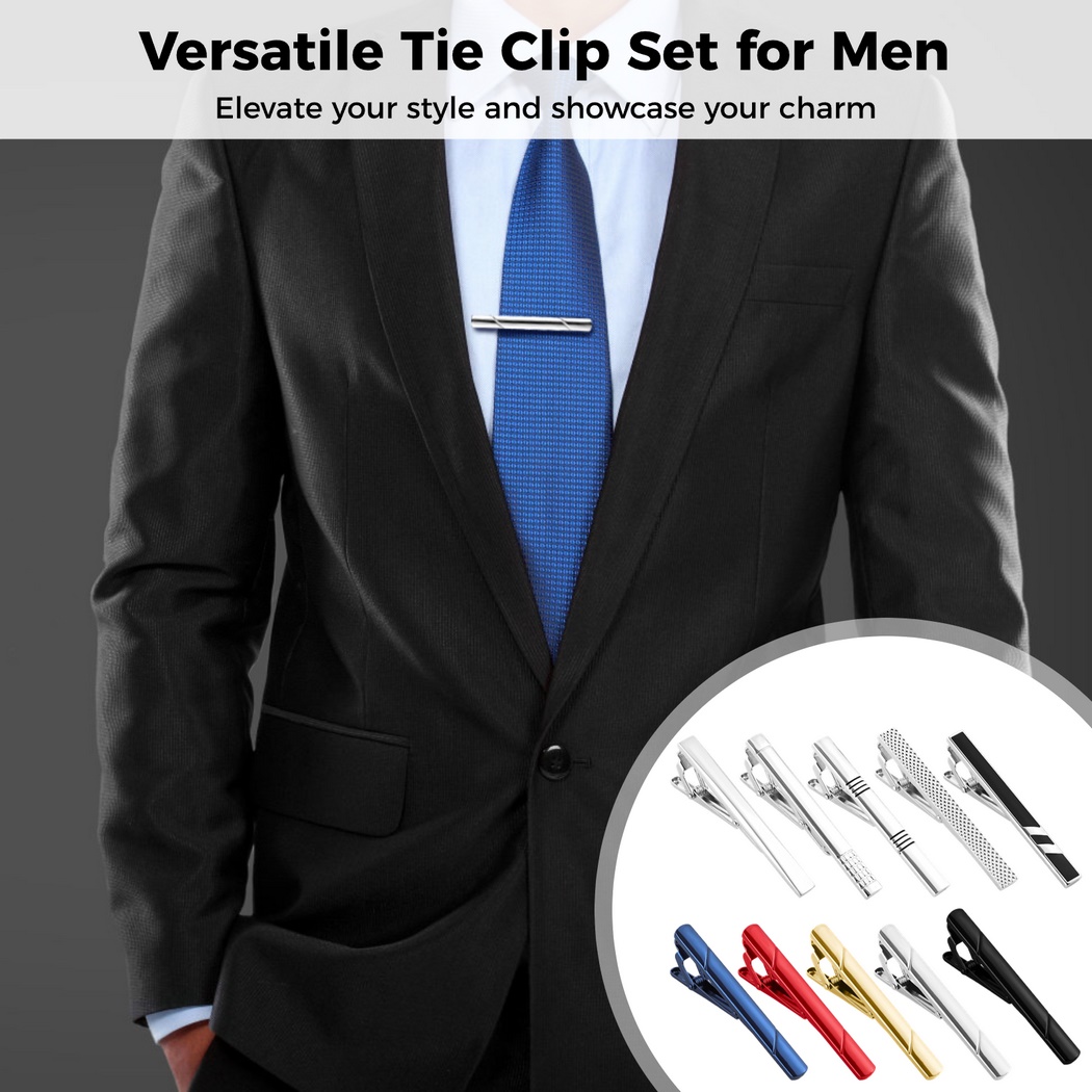 10'lu Kravat İğnesi Seti Erkek - Tie Bar Set Gift incelemesi ve fiyatı