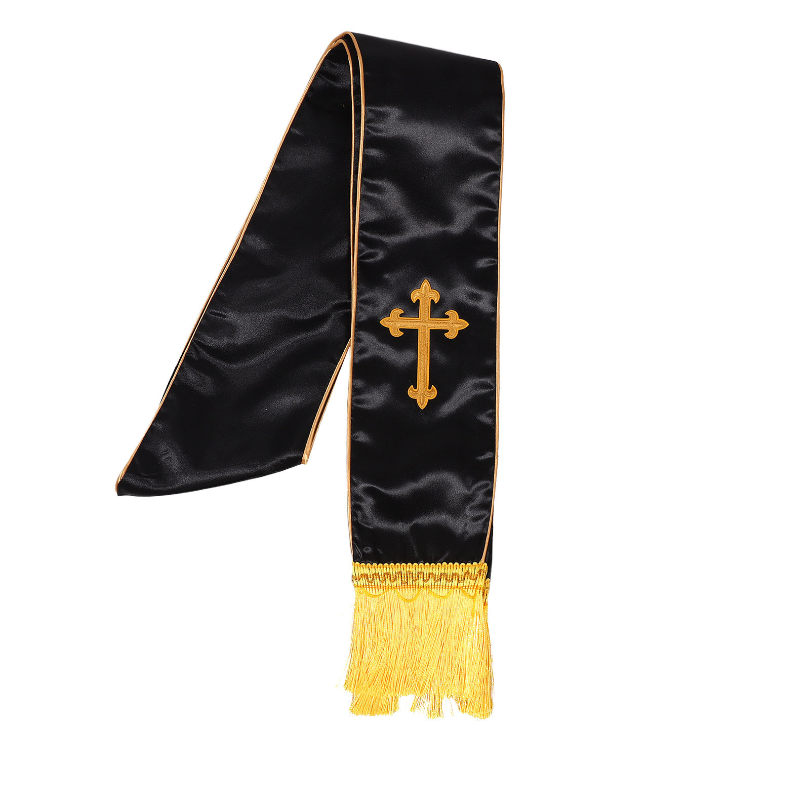 İşlemeli Düğün Töreni Şalı Siy - Stole Wedding Shawl incelemesi ve fiyatı