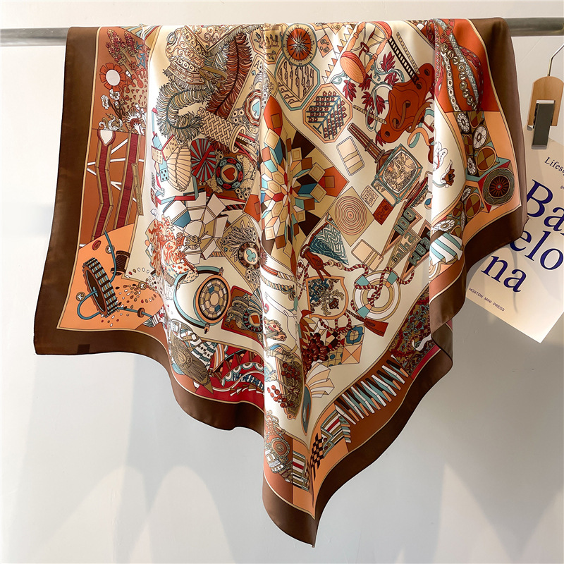 2026 yeni kare dimi ipek eşarp - Silk Tie Striped incelemesi ve fiyatı