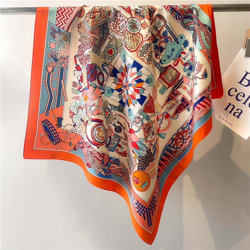2026 yeni kare dimi ipek eşarp - Silk Tie Striped incelemesi ve fiyatı