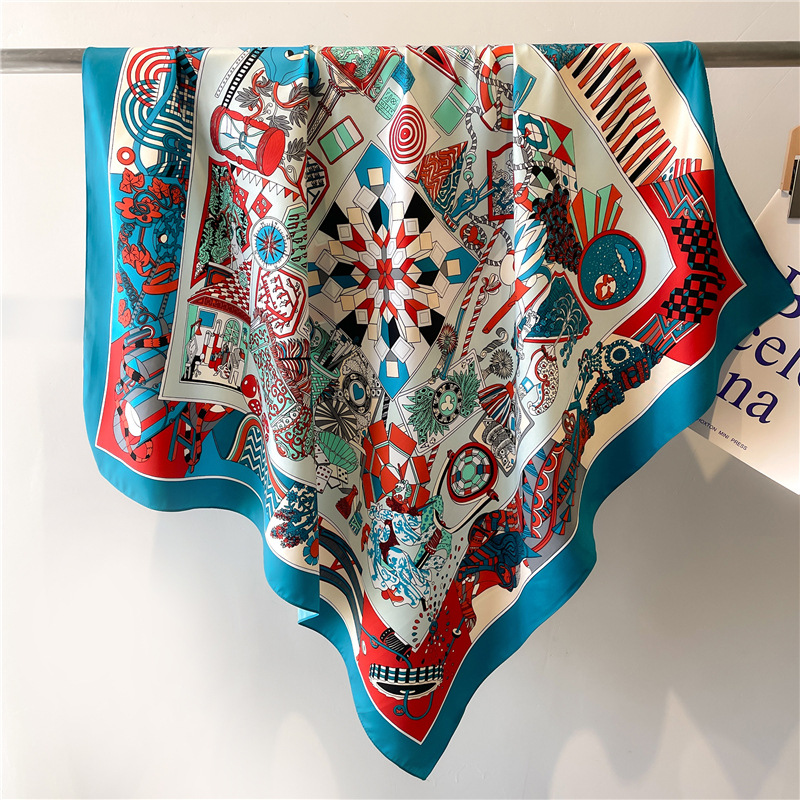 2026 yeni kare dimi ipek eşarp - Silk Tie Striped incelemesi ve fiyatı