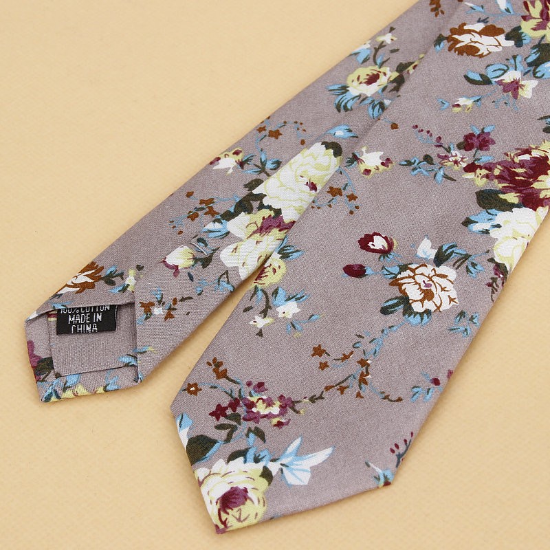Marka yeni çiçek kravat erkek  - Skinny Tie Men incelemesi ve fiyatı
