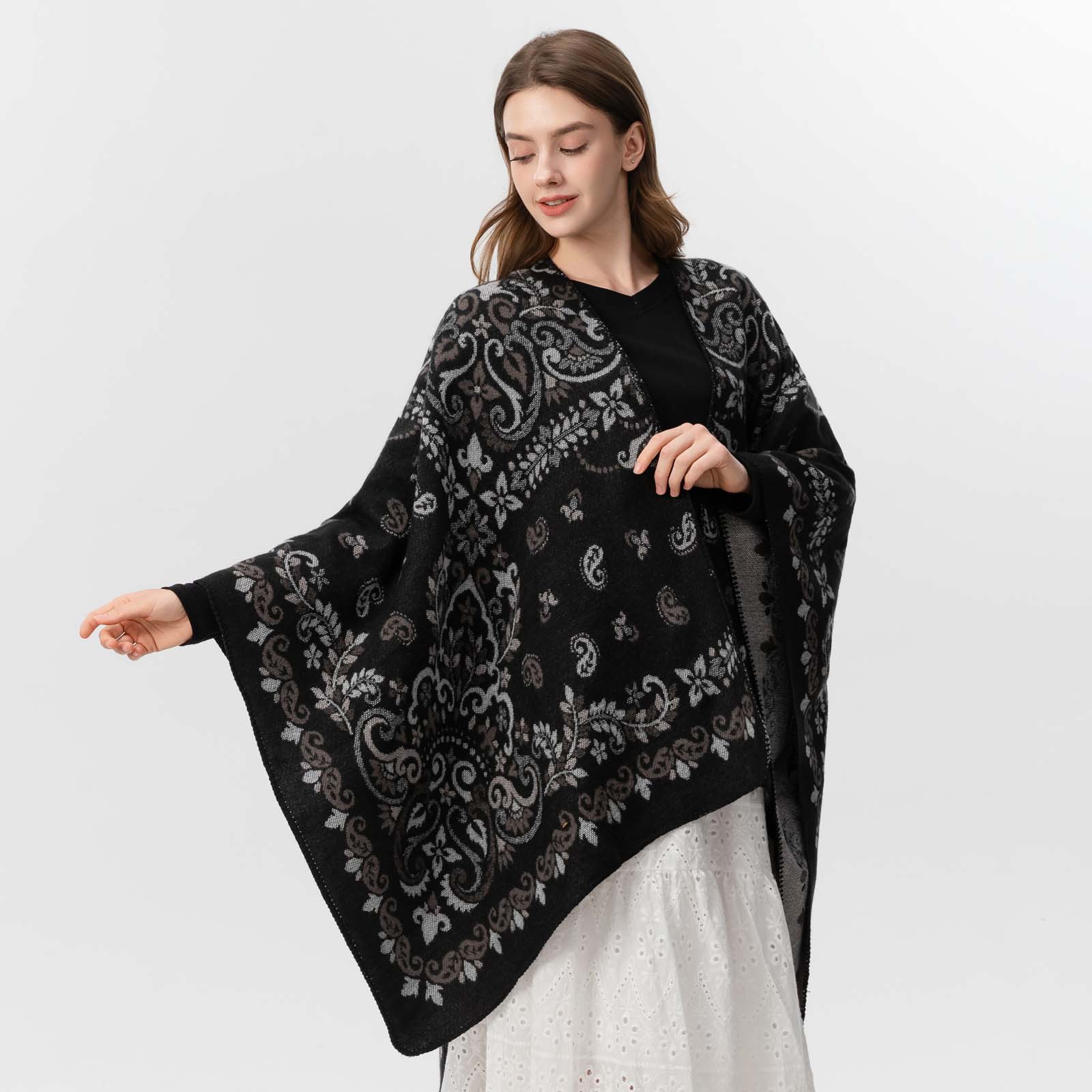 Lüks Kadın Kaşmir Eşarp Jacqum - Stole Wedding Shawl incelemesi ve fiyatı