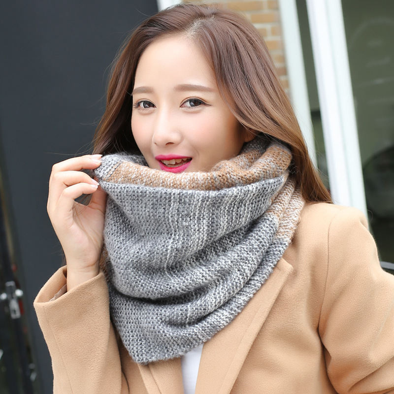 Kadınlar için gökkuşağı örme I - Infinity Scarf Knit incelemesi ve fiyatı