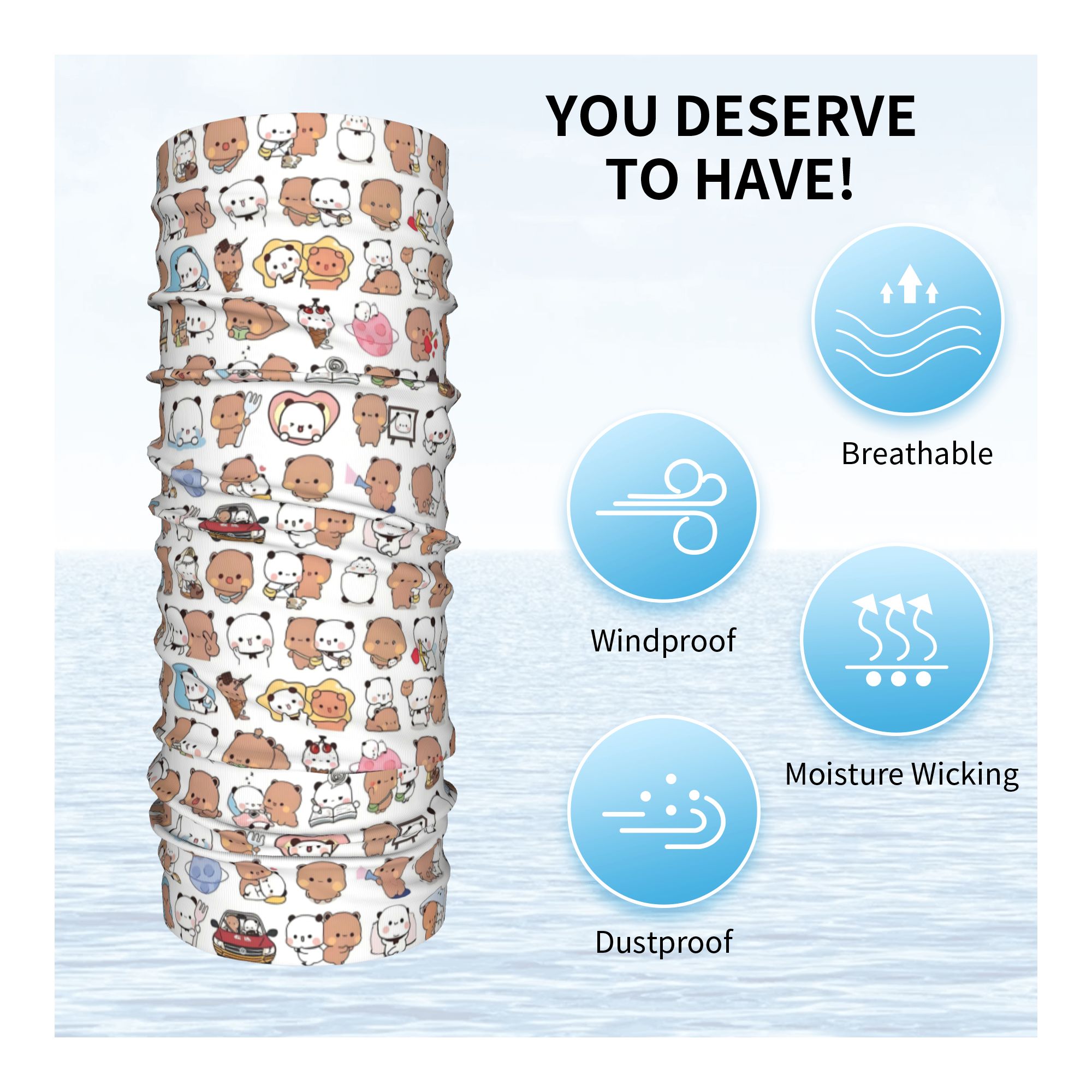 Özel Tasarım Karikatür Şeftali - Neck Warmer Tube incelemesi ve fiyatı