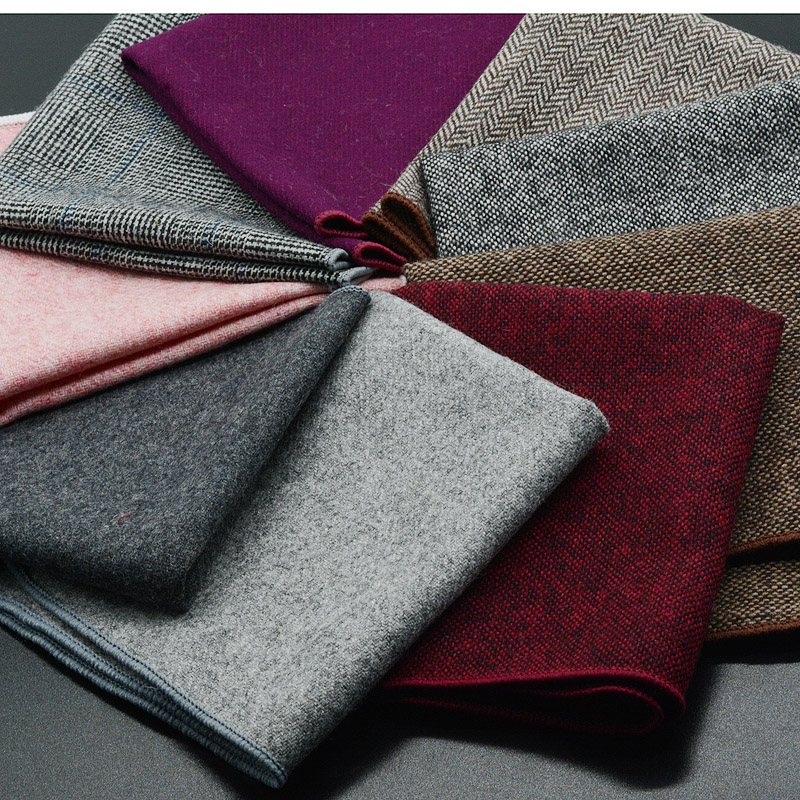 Klasik yün cep kare 25CM düz r - Pocket Square Set incelemesi ve fiyatı