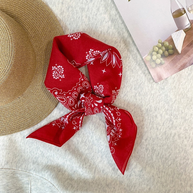 % 100% Pamuk Kare Eşarp Kadınl - Bandana Cotton incelemesi ve fiyatı