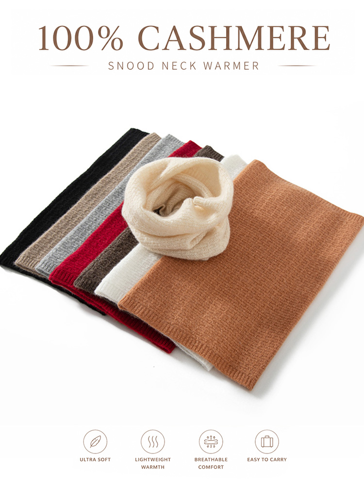 %100 Saf Kaşmir Waffle Örgü Bo - Infinity Scarf Knit incelemesi ve fiyatı