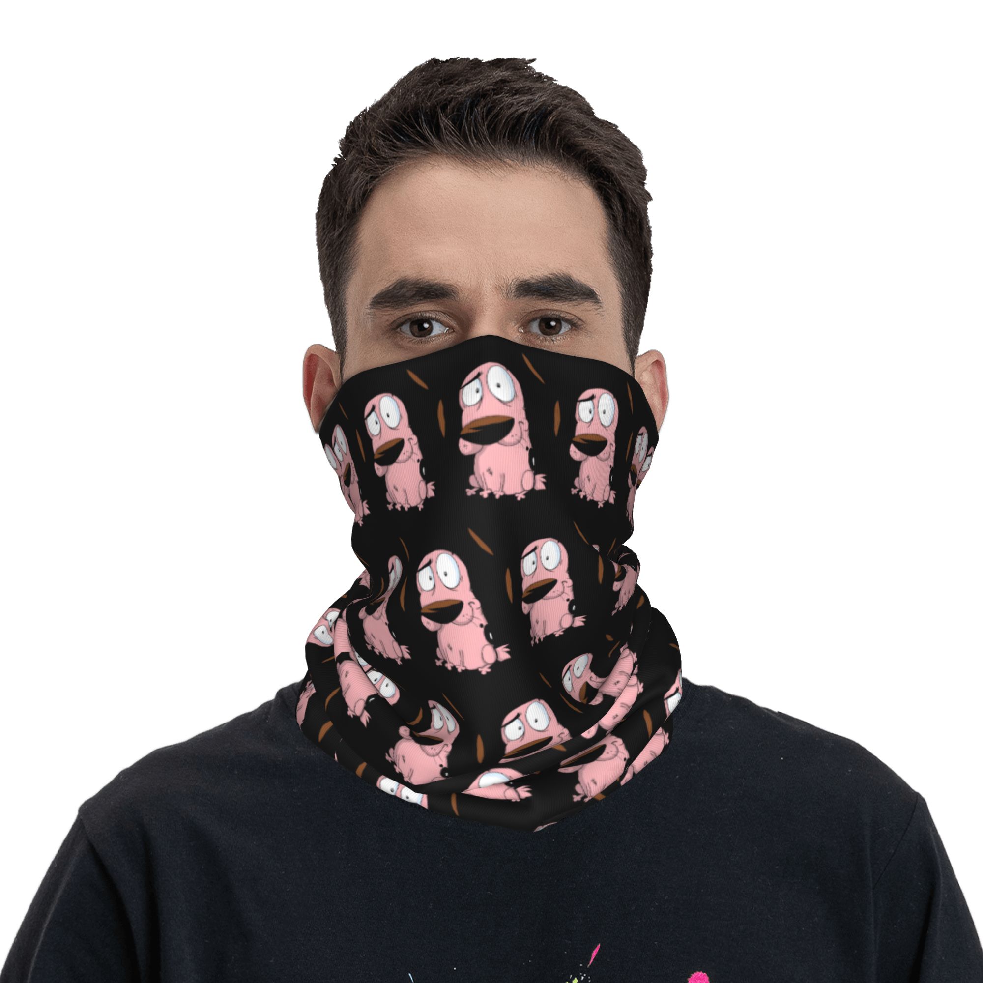 Özel Karikatür Cesaret Köpek K - Neck Warmer Tube incelemesi ve fiyatı