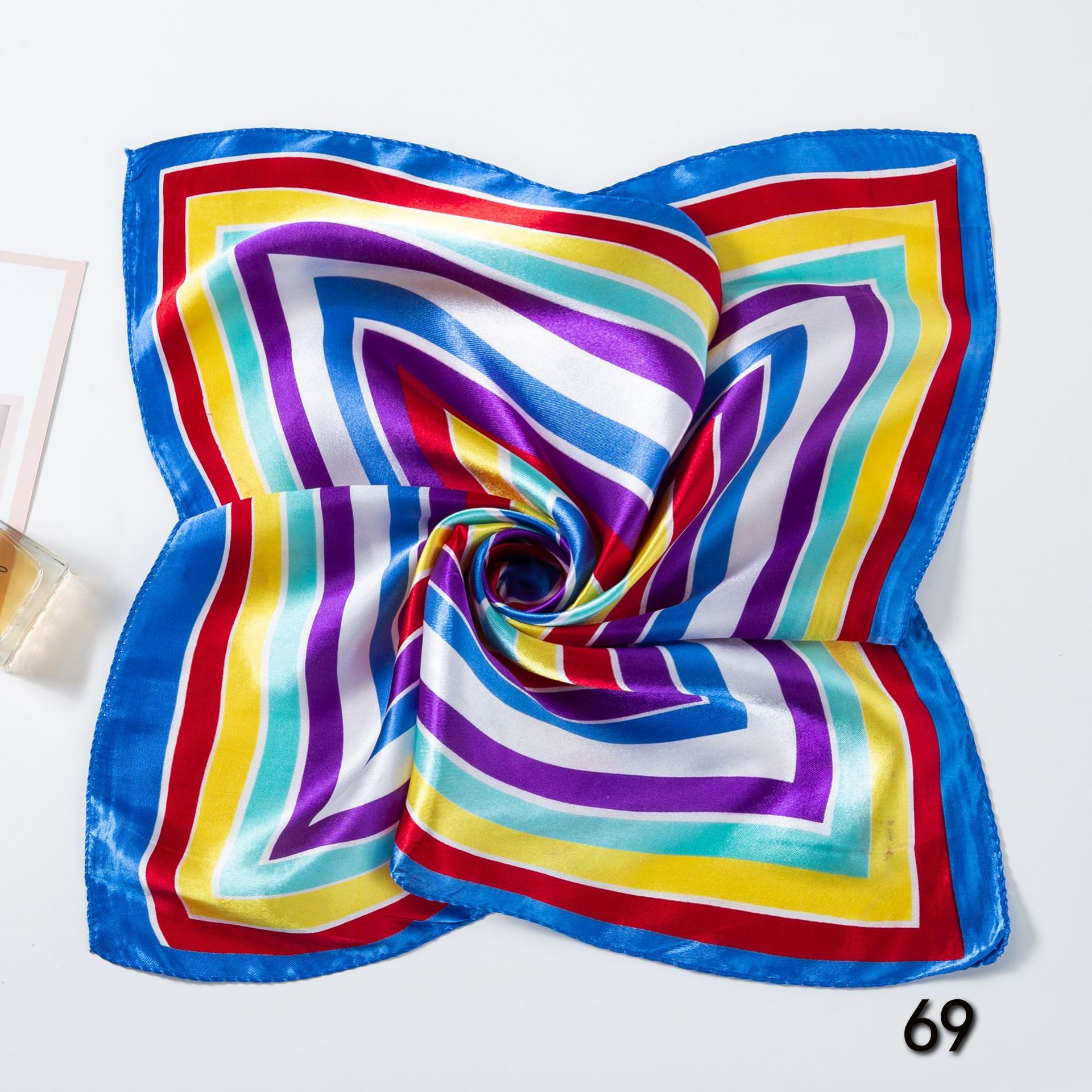 50*50cm kare ipek eşarplar eşa - Ascot Neck Scarf incelemesi ve fiyatı