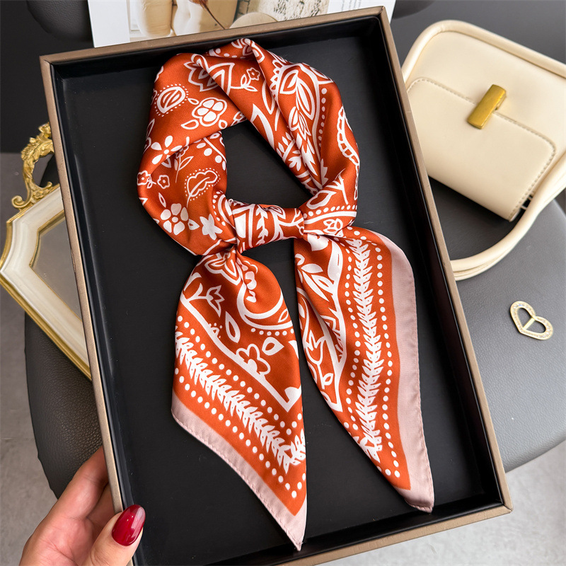 1 adet kaju desenli moda ipek  - Silk Neck Scarf incelemesi ve fiyatı