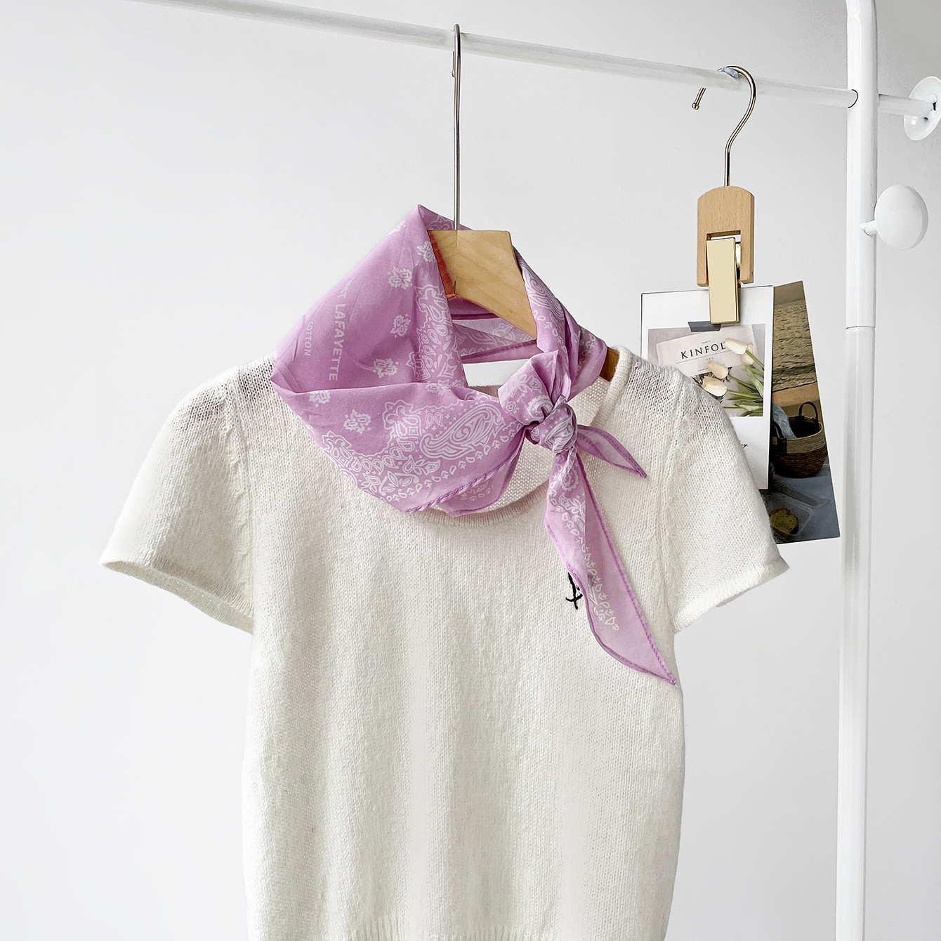 Lüks Eşarp Kadın Başörtüsü Bas - Bandana Cotton incelemesi ve fiyatı