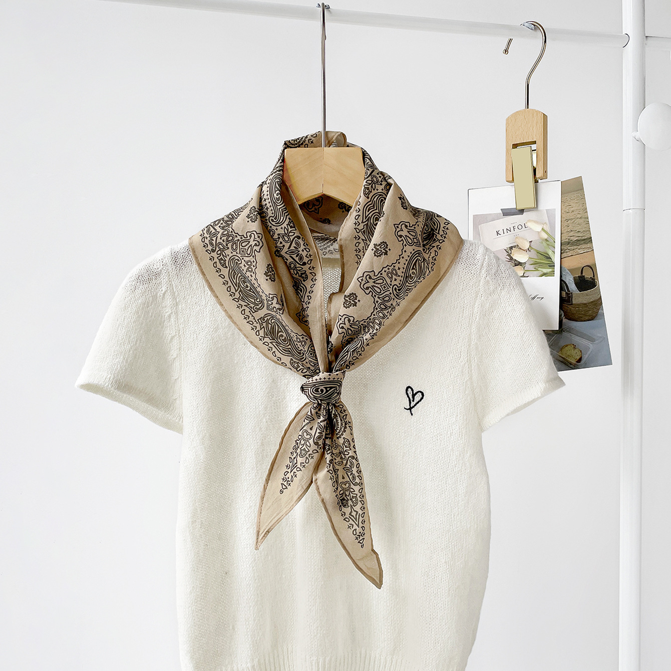 Lüks Eşarp Kadın Başörtüsü Bas - Bandana Cotton incelemesi ve fiyatı