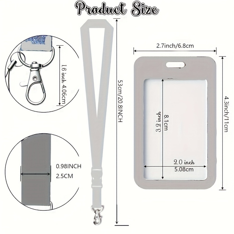 Siyah Boyun Askılı Rozet Tutuc - Lanyard Badge Holder incelemesi ve fiyatı