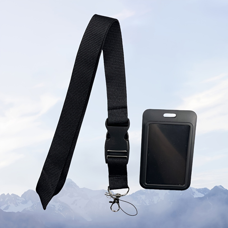 Siyah Boyun Askılı Rozet Tutuc - Lanyard Badge Holder incelemesi ve fiyatı