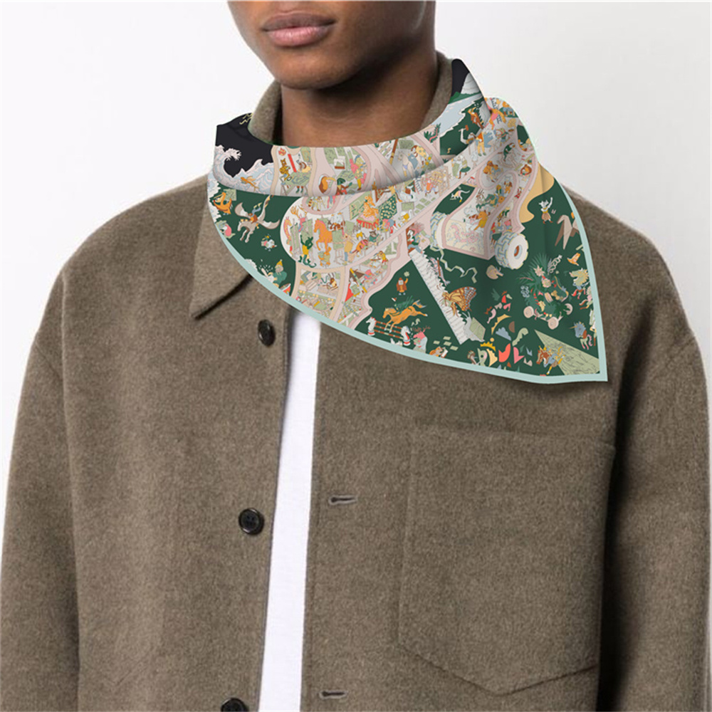 Dimi ipek eşarp kadın moda boy - Scarf Silk Square incelemesi ve fiyatı