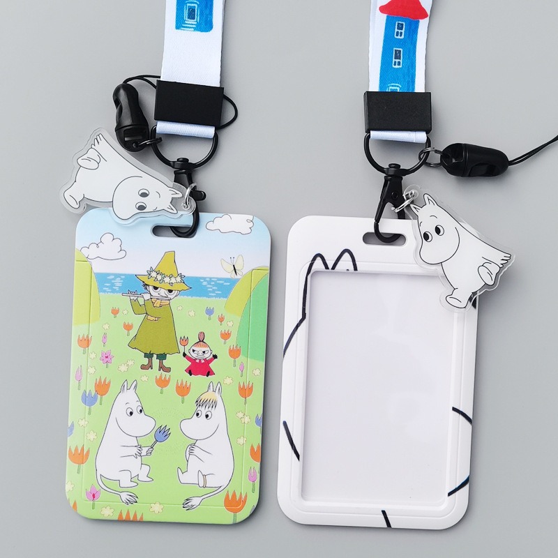 Moomin Karikatür Sert Kart Tut - Lanyard Badge Holder incelemesi ve fiyatı